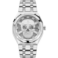 Police Politiestopwatch PEWJG2110702, herenhorloge, quartz, roestvrij staal, zilver