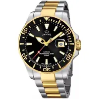 Jaguar Executive Duikhorloge J863-D Zwart Goud