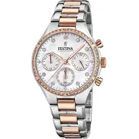 Festina F20403/1 Heren Zilver Horloge