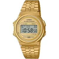 Casio Vintage Iconic A171WEG-9AEF Unisex Horloge 37 mm - Goudkleurig