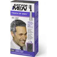 Just for men Anti-Veroudering Crème voor Ooggebied Just For Men Touch of Grey Brunette-Zwart (40 g)