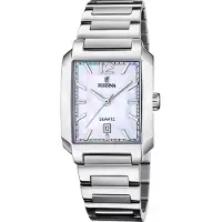 Festina Analoog horloge '- Watch On The Square - Quartz watch movement - Watch case width: 33 mm' parelwit