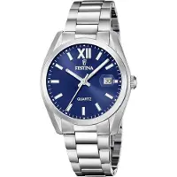 Festina Kwartshorloge Horloge, dameshorloge, herenhorloge, stalen band, analoog, dag