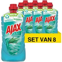 Ajax Aanbieding: allesreiniger eucalyptus (8 stuks à 1000 ml)