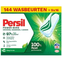 Persil Aanbieding: Wasmiddel Power Bars Universeel (9 dozen - 144 wasbeurten)