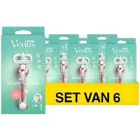 Gillette Aanbieding: Venus Pro Smooth Sensitive Scheersysteem (6 stuks)