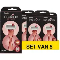 Wilkinson Aanbieding: Intuition Complete Scheersysteem (5 stuks)