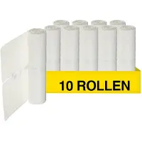 123schoon Aanbieding: 10x Vuilniszakken 150 liter | 10 stuks | LDPE | Type 60 Transparant |