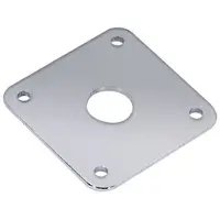 Boston JP-5-C jack plate vierkant plat metaal chroom