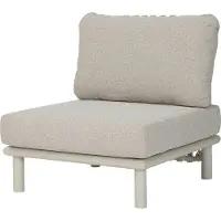 Intratuin Loungebank Middenstuk Zeno Taupe
