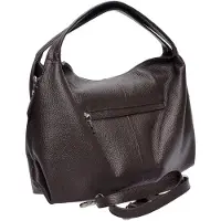 Luisa Vannini Bordeauxrood Rundleer Tas
