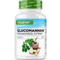 Vit4ever - Glucomannan - Voedingssupplement - 4200 mg per dagelijkse portie - Hoge dosering - Gewichtsverlies - Veganistisch - 240 capsules