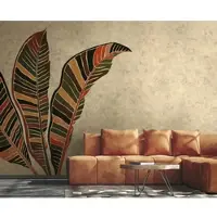 Overig Fotobehang Smart Art Gallery 47388 - Beige - Geel - Oranje - Groen - 3,40m X 265cm