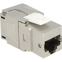 DeLOCK Keystone Module RJ45 jack Cat.8.1 toolfree