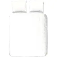 Good Morning dekbedovertrek uni - flanel - wit - 240x220