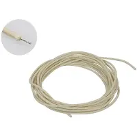 Boston Gitaarkabel - PBW10/WH - Push-back - Gevlochten - Jack - 3 meter - Wit