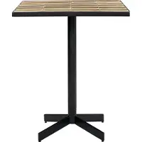 House Doctor Stripe bijzettafel dusty rose/beige - 266140063