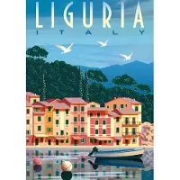 Ravensburger puzzel Ligurië - 1000 stukjes - Italië landschap.