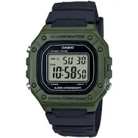 Casio Digitaal horloge olijfgroen / zwart