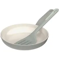 Berghoff Koekenpan Leo Recycled Balance met Spatel 24 cm Moonmist Gray