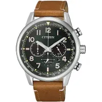 Citizen Analoog horloge bruin / zwart / zilver
