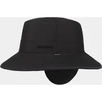 Hatland Amundson - Sympatex hoed met oorflap en kinkoord - Zwart - Assorti - XL