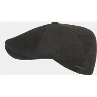 Hatland Brave - Kasjmieren flat cap - Antraciet - Assorti - M