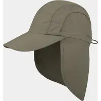 Hatland Malcolm Cooldown - Verkoelende baseball cap met nekflap - Olijf groen - Assorti - L/XL