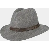 Hatland Stanfield - Vilten hoed - Licht grijs - Assorti - M