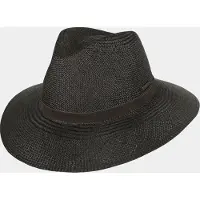 Hatland Vincenzo - Panama hoed - Zwart - Assorti - S