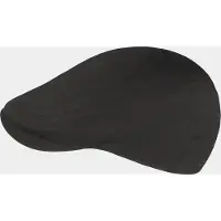 Hatland Conrad - Katoenen flatcap - Zwart - Assorti - M