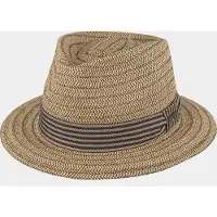 Hatland Cosmic - Toyo hoed - Marine blauw - Assorti - S