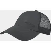 Hatland Ayax - Polyamide baseball sportcap met mesh - Zwart - Assorti - One size