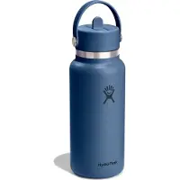 Hydroflask - Wide Flex Straw Cap - Drinkfles 946 ml, blauw