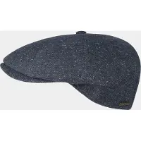 Hatland Chuck - Stijlvolle flat cap - Marine blauw - Assorti - S