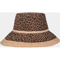 Hatland Charlie - Polyester strandhoed - Luipaard - Assorti - One size
