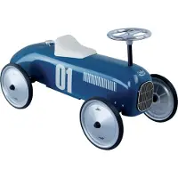 Vilac - Vintage auto drager blauw petroleum