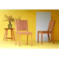 Jan Kurtz Samoa stoel teak natuur 2 stuks