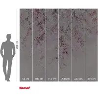 Overig Fotobehang Kirschblüten - Roze - 2,80m X 300cm