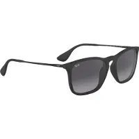 Ray-Ban Zonnebril Men Chris Rubber Black Grey Gradient M