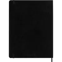 Moleskine XL notitieboek blanco soft cover zwart