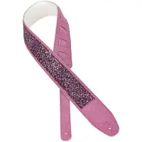Gaucho GST-250-PK Sparkling Series gitaarriem roze