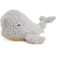 Bunnies By The Bay Knuffel Beloega Walvis – Zachte Pluche Walvis Knuffel – Lief Knuffeldier voor Kinderen - 55 cm - grijs