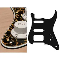 Boston ST-322-RP pickguard, Stallion, SSH, 2 pot holes, 3-5 switch, 3 ply, tiger pearl