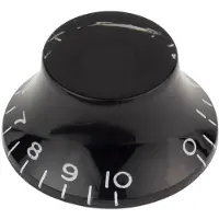 Boston KB-160-IM Bell Knoop - Transparant Zwart, Geschikt voor 24 Fijne en 18 Grove Knoop