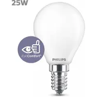 Philips 6x LED lamp E14 | Kogel P45 | Mat | 4000K | 2.2W (25W)