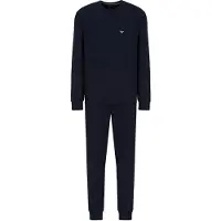 Emporio Armani Pyjama lang navy / wit