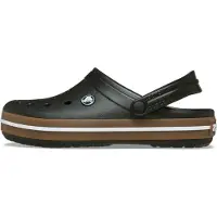 Crocs Clogs lichtbruin / zwart / wit