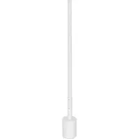 Osram SMART+ WiFi LED vloerlamp CORNER SLIM, wit, RGB, CCT dimbaar, wit / opaal, Woon-/ Eetkamer, Aluminium, Modern