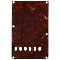 Boston BPL413-TI back plate, string spacing 11,2mm, 4 ply, standard Stallion, 86x138mm, lefthanded, tortoise intense